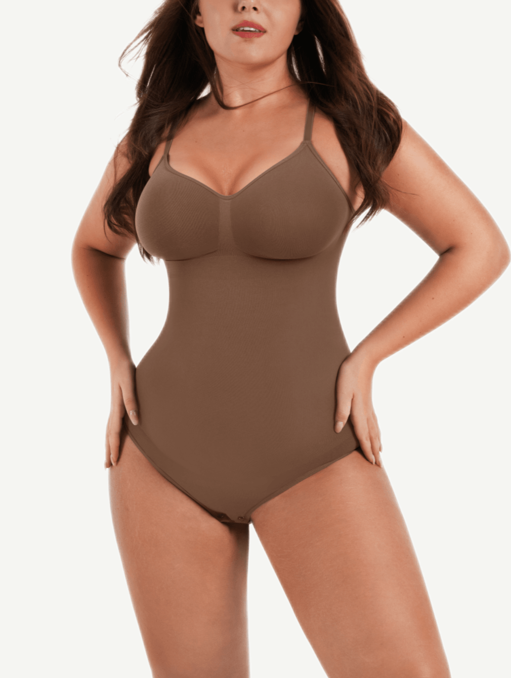 Seamless Thong Bodysuit with Tummy and Abdomen Control