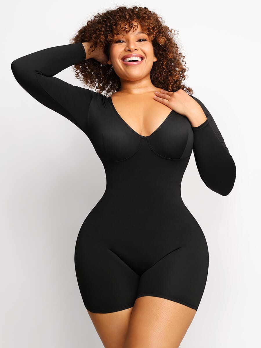 Full Body V-Neckline Shapewear