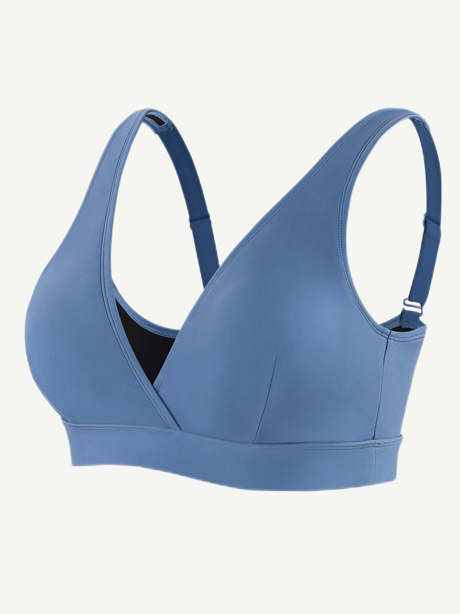 Wrap-Front Bikini Top – Adjustable Straps for a Custom Fit