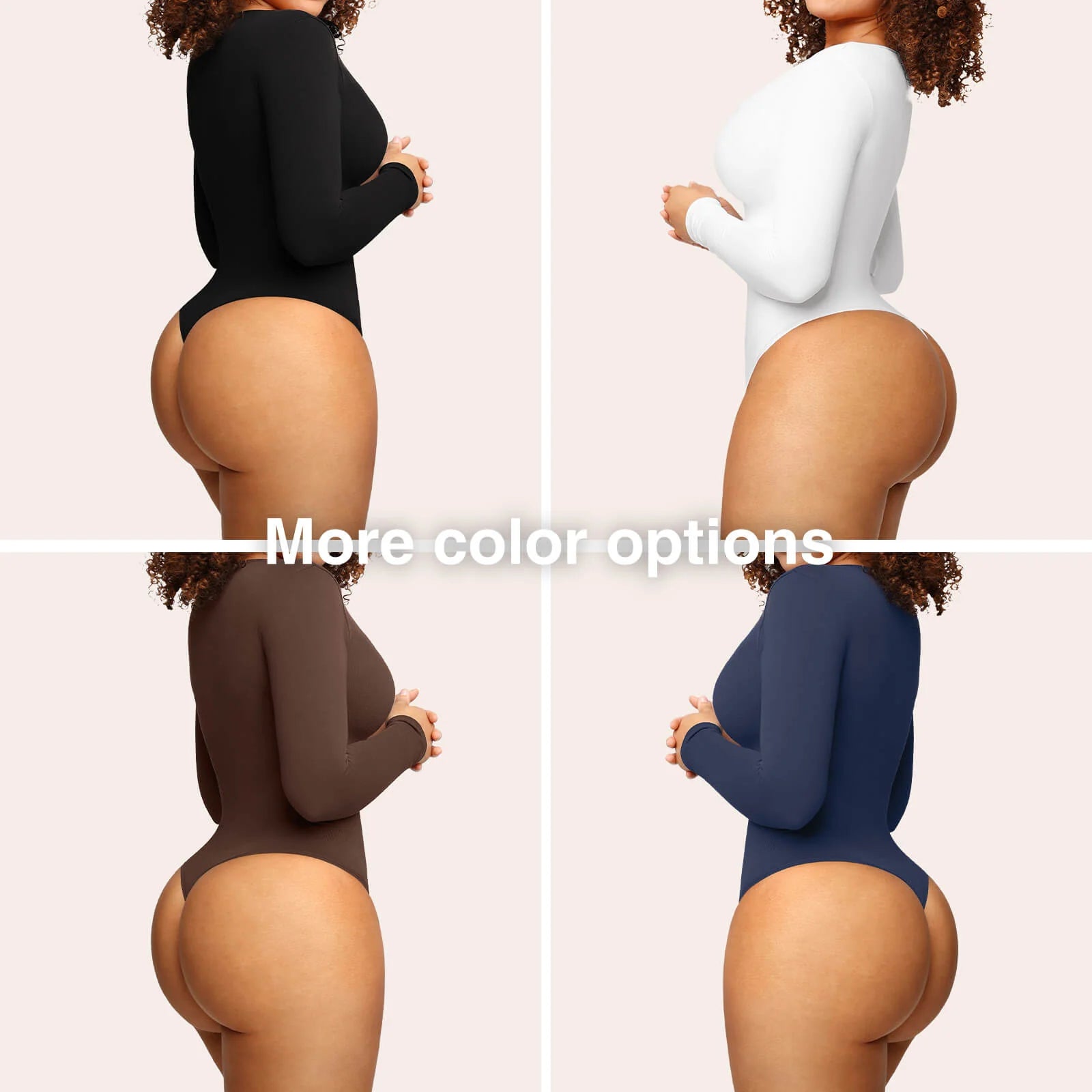 Outer Long Sleeve Thong Bodysuit