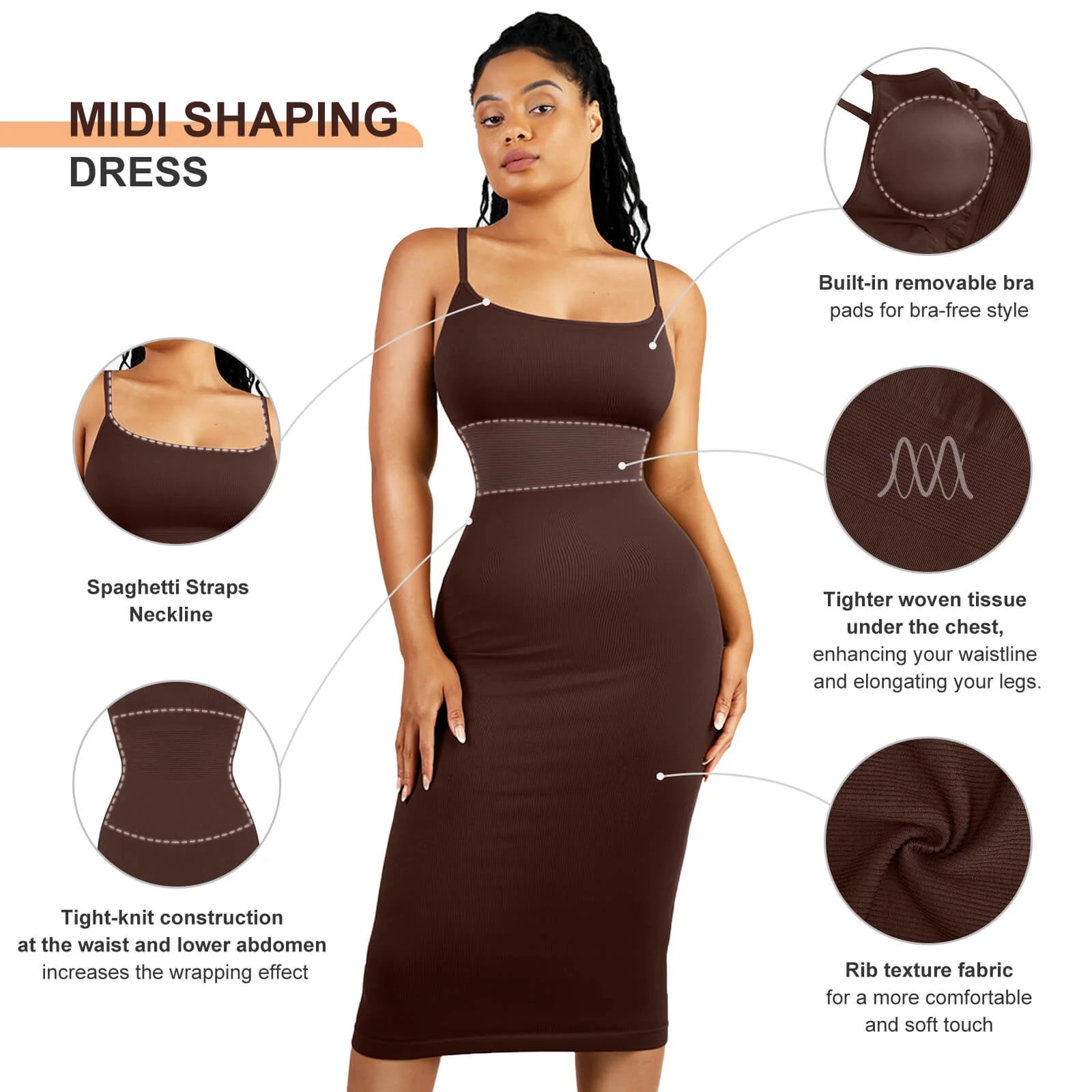 Seamless Midi Dress