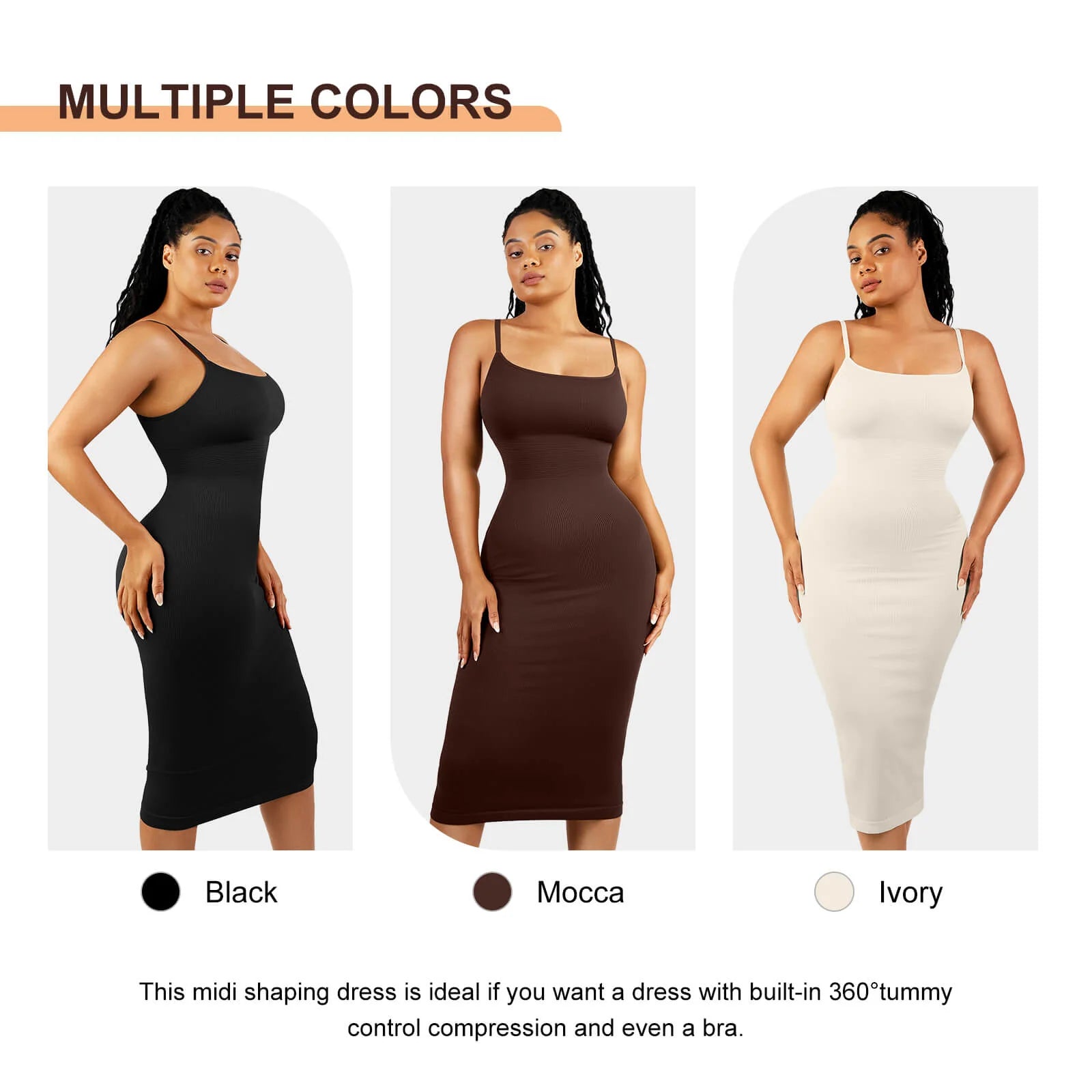 Seamless Midi Dress