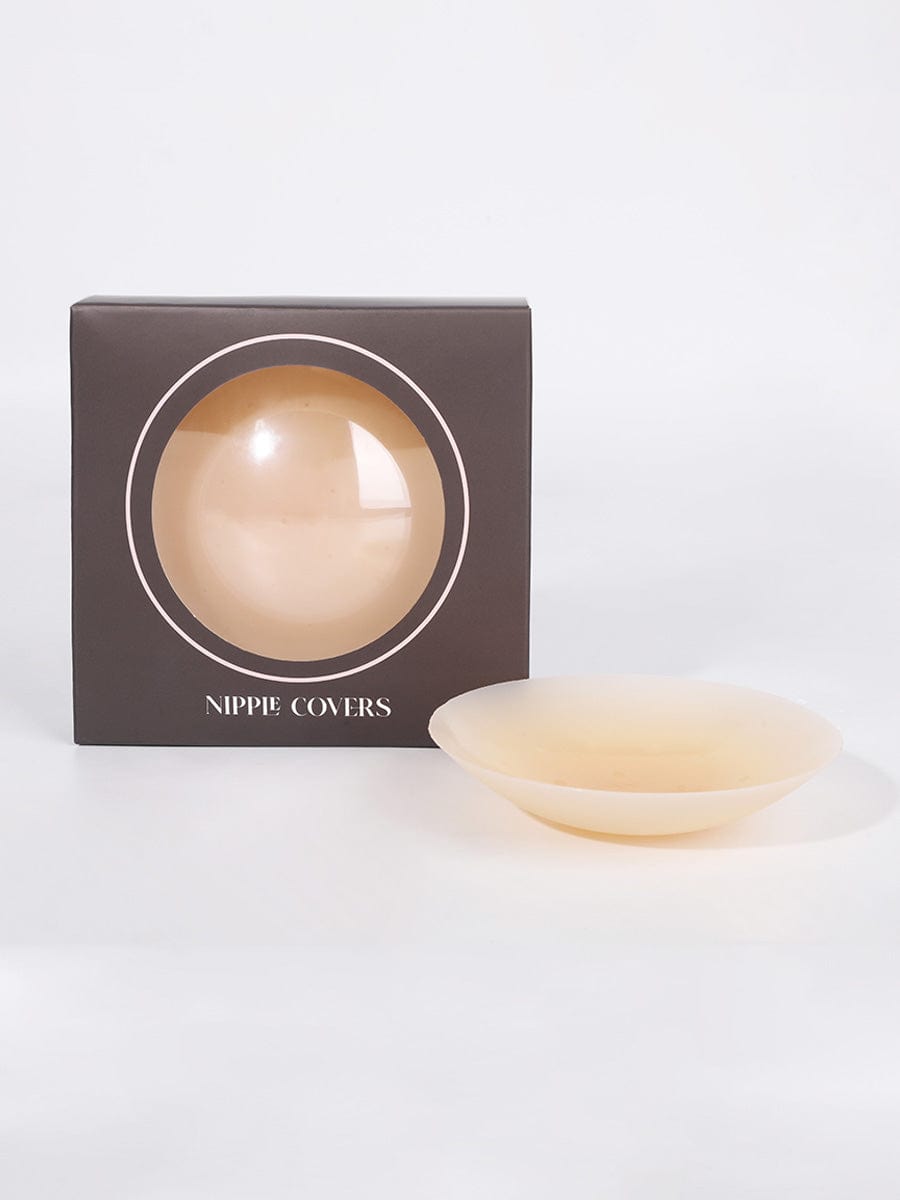 Wholesale No-Show Adhesive Reusable Nipple Covers for Strapless Dress