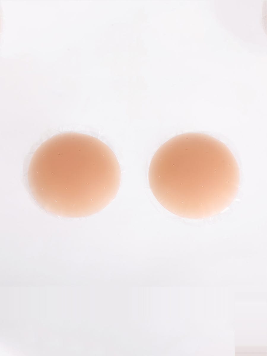 Wholesale No-Show Adhesive Reusable Nipple Covers for Strapless Dress