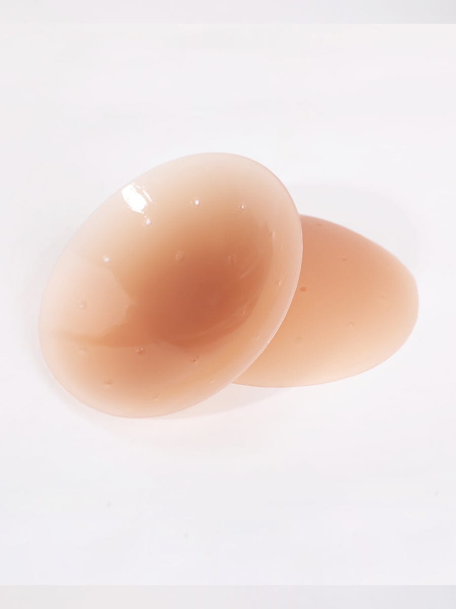 Wholesale No-Show Adhesive Reusable Nipple Covers for Strapless Dress