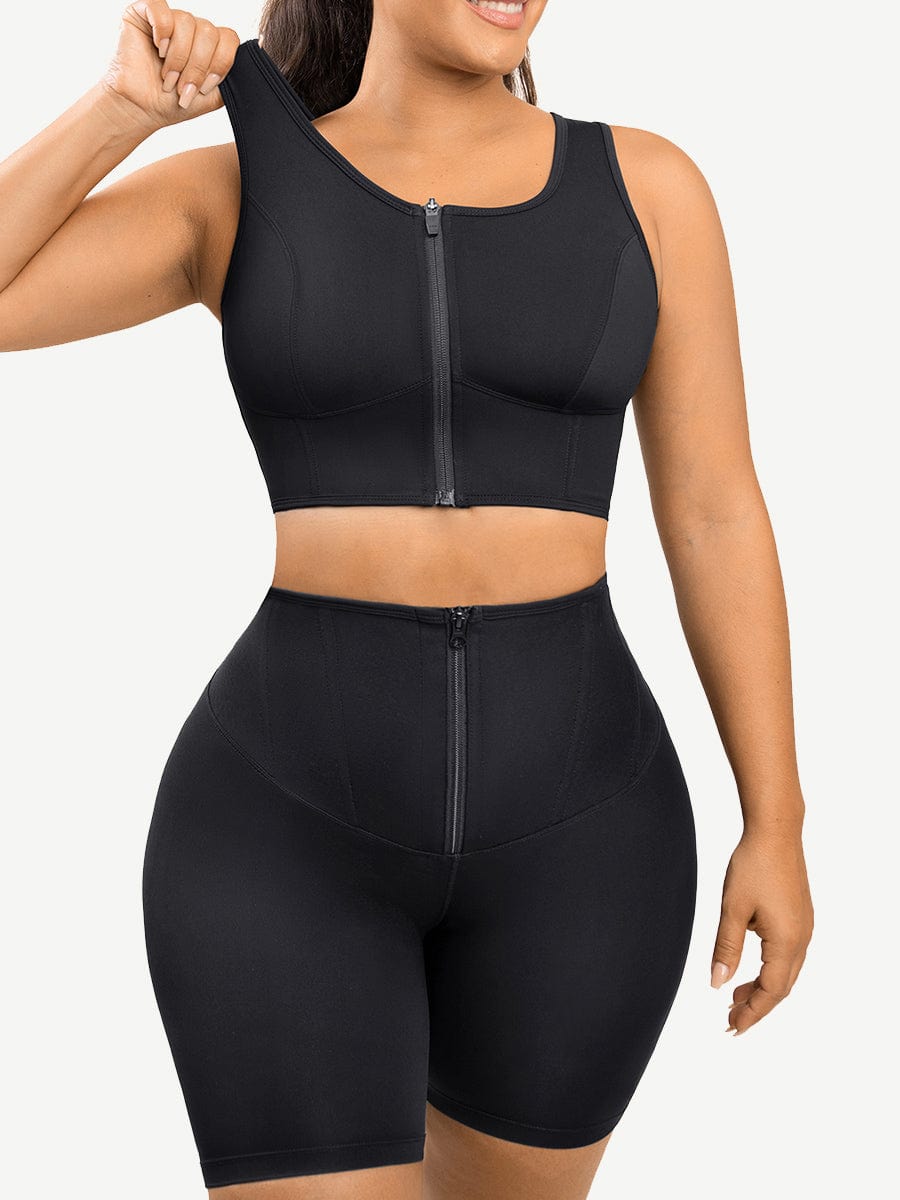 Zipper Sports Bra