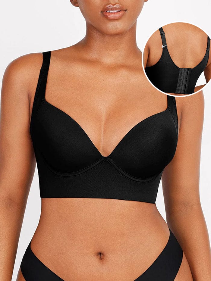 Wholesale Underwire Push-Up Sculpting Uplift Hide Back Fat Full Coverage Bra