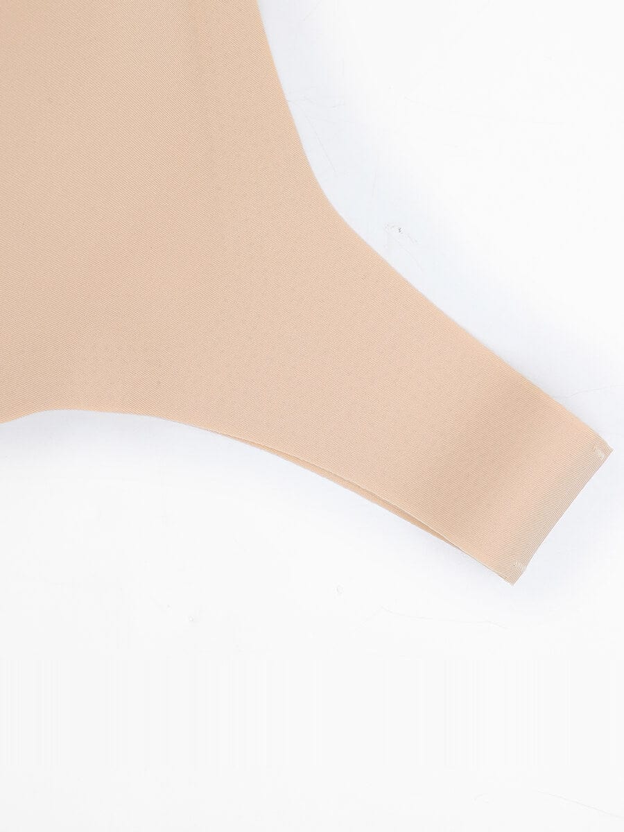 Fitted V-Neck Seamless Bra Tank Top