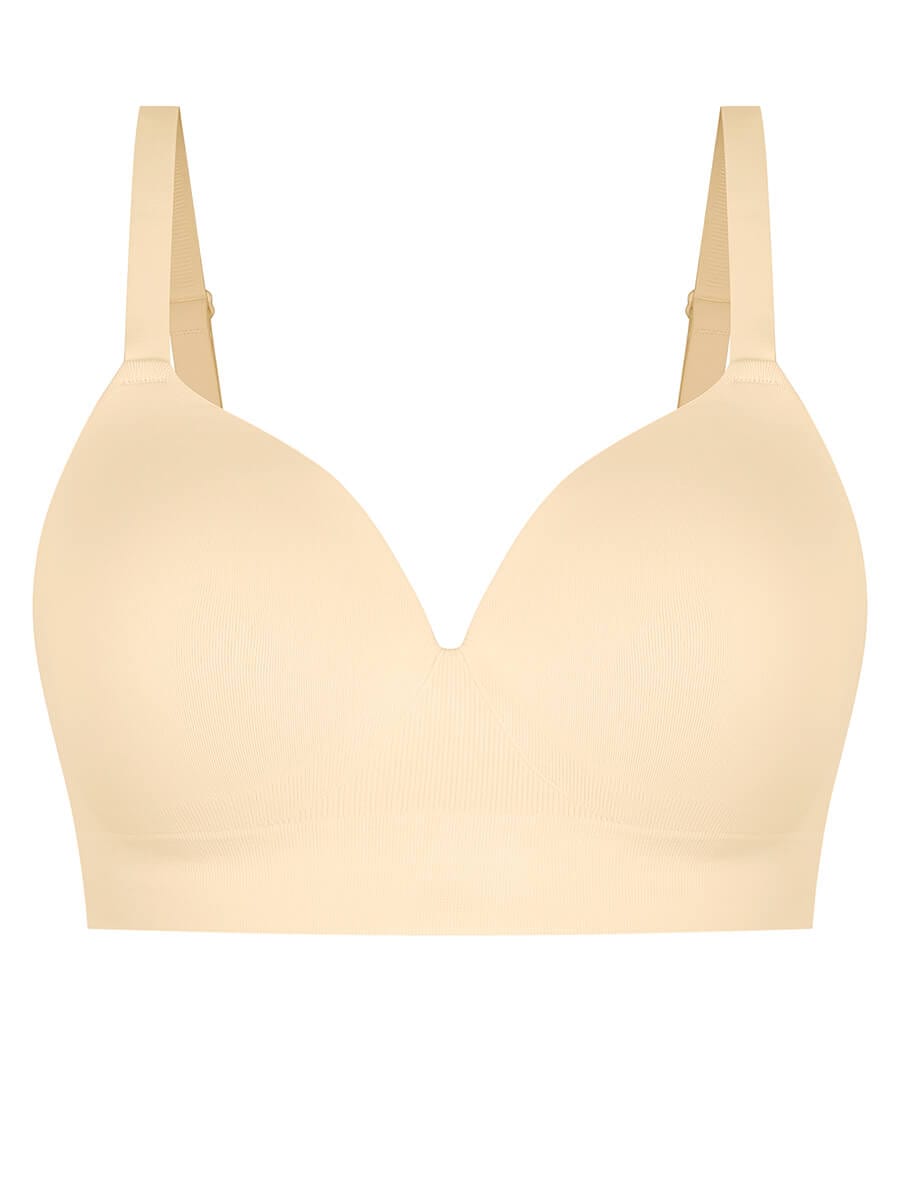 Seamless Wireless Bust Support Shapewear Bra