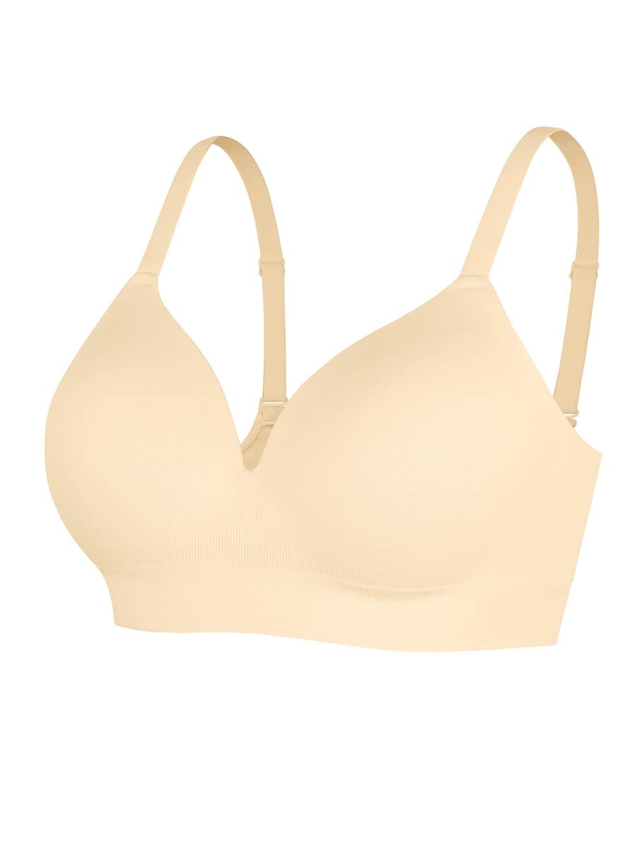 Seamless Wireless Bust Support Shapewear Bra