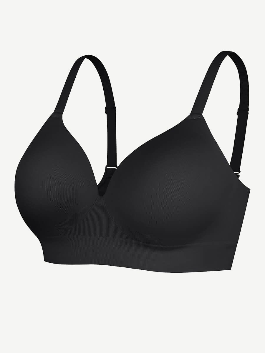 Seamless Wireless Bust Support Shapewear Bra