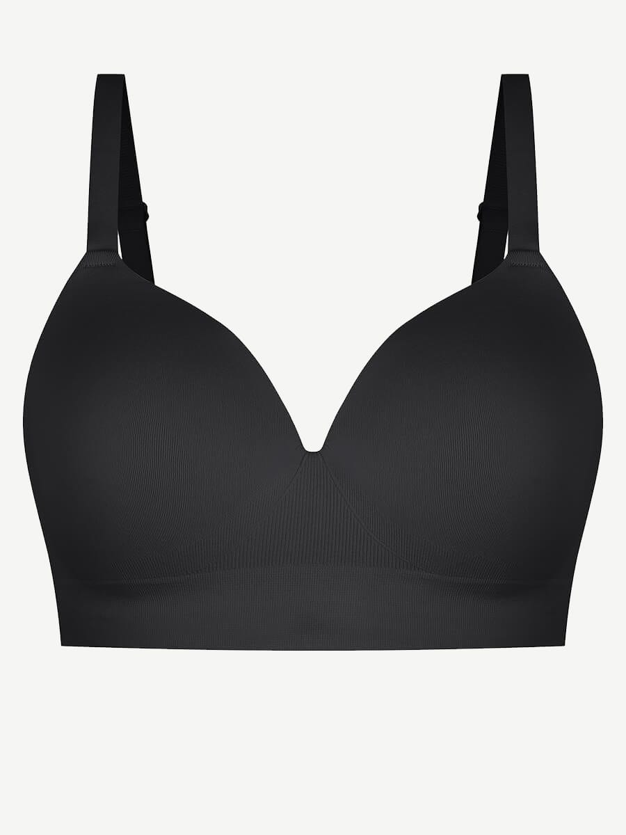 Seamless Wireless Bust Support Shapewear Bra