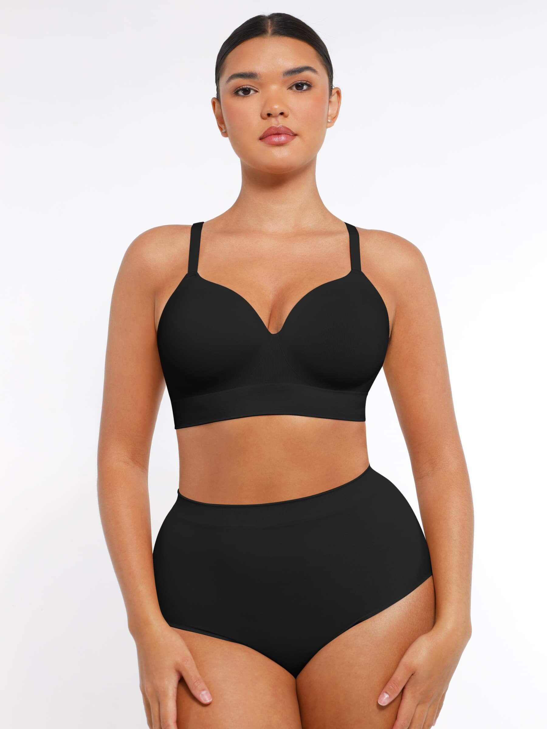 Wireless Bust Support Shapewear Bra