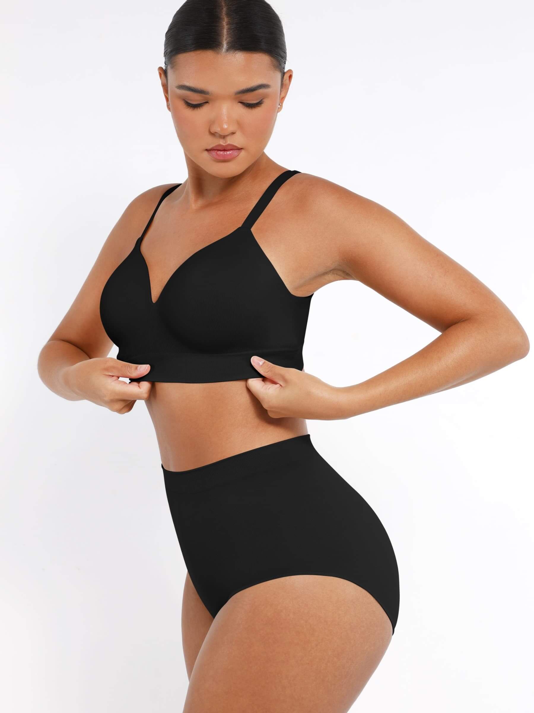 Wireless Bust Support Shapewear Bra