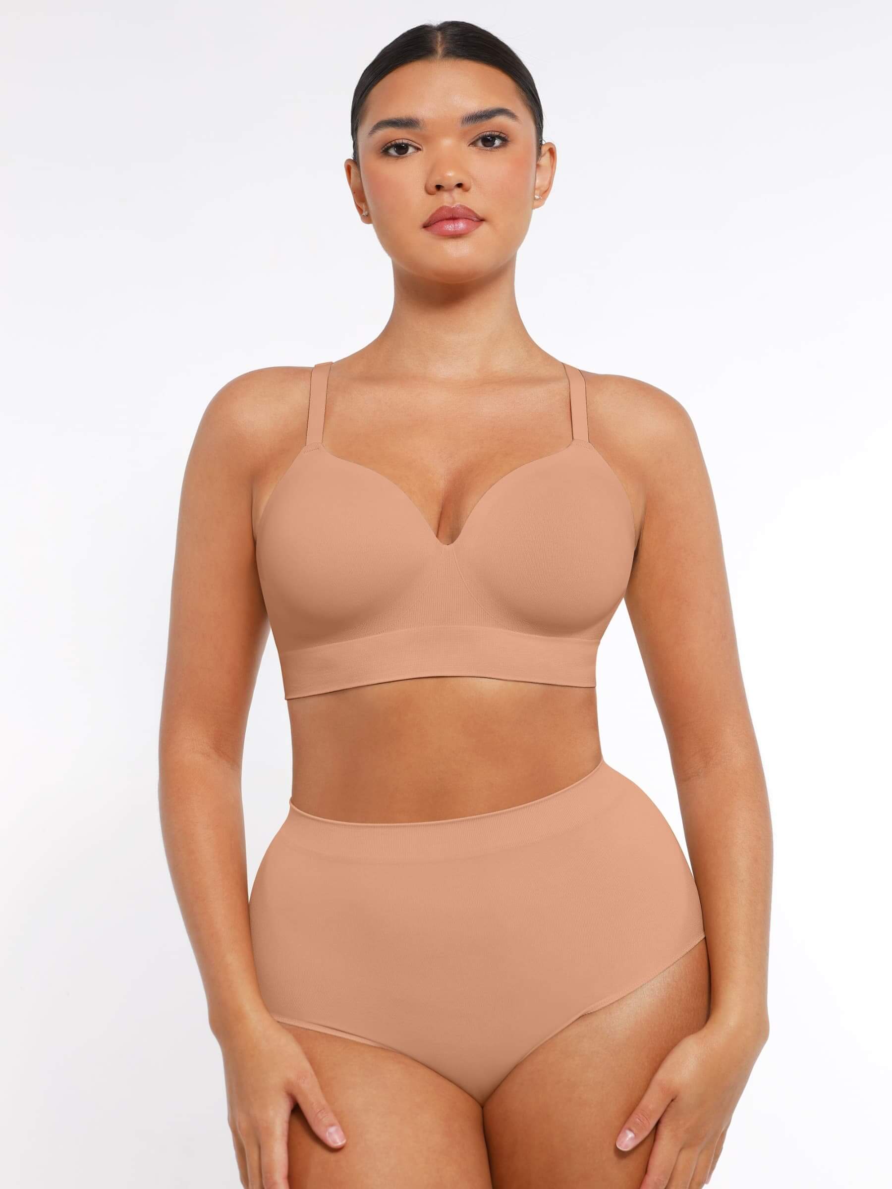 Wireless Bust Support Shapewear Bra