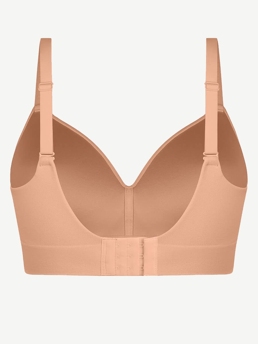 Seamless Wireless Bust Support Shapewear Bra