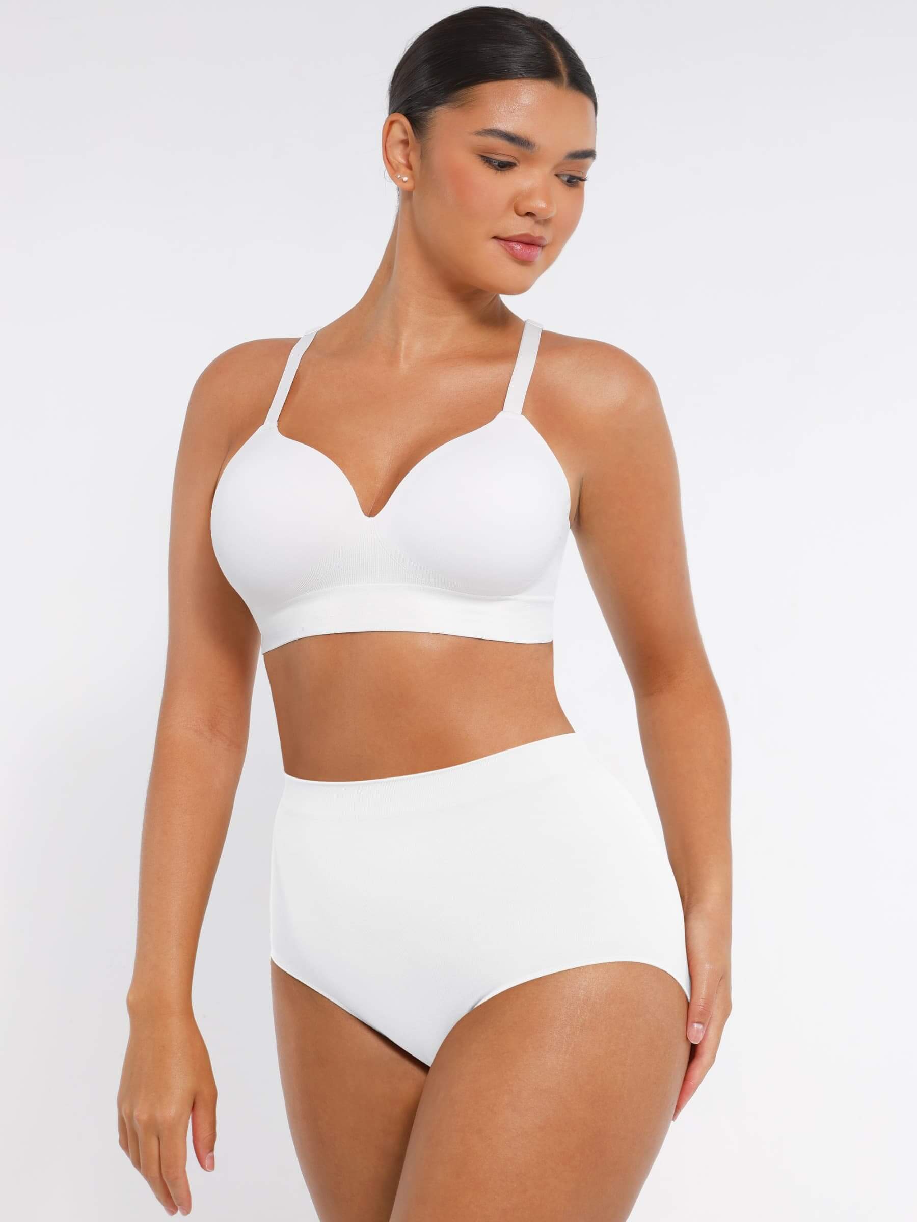 Wireless Bust Support Shapewear Bra