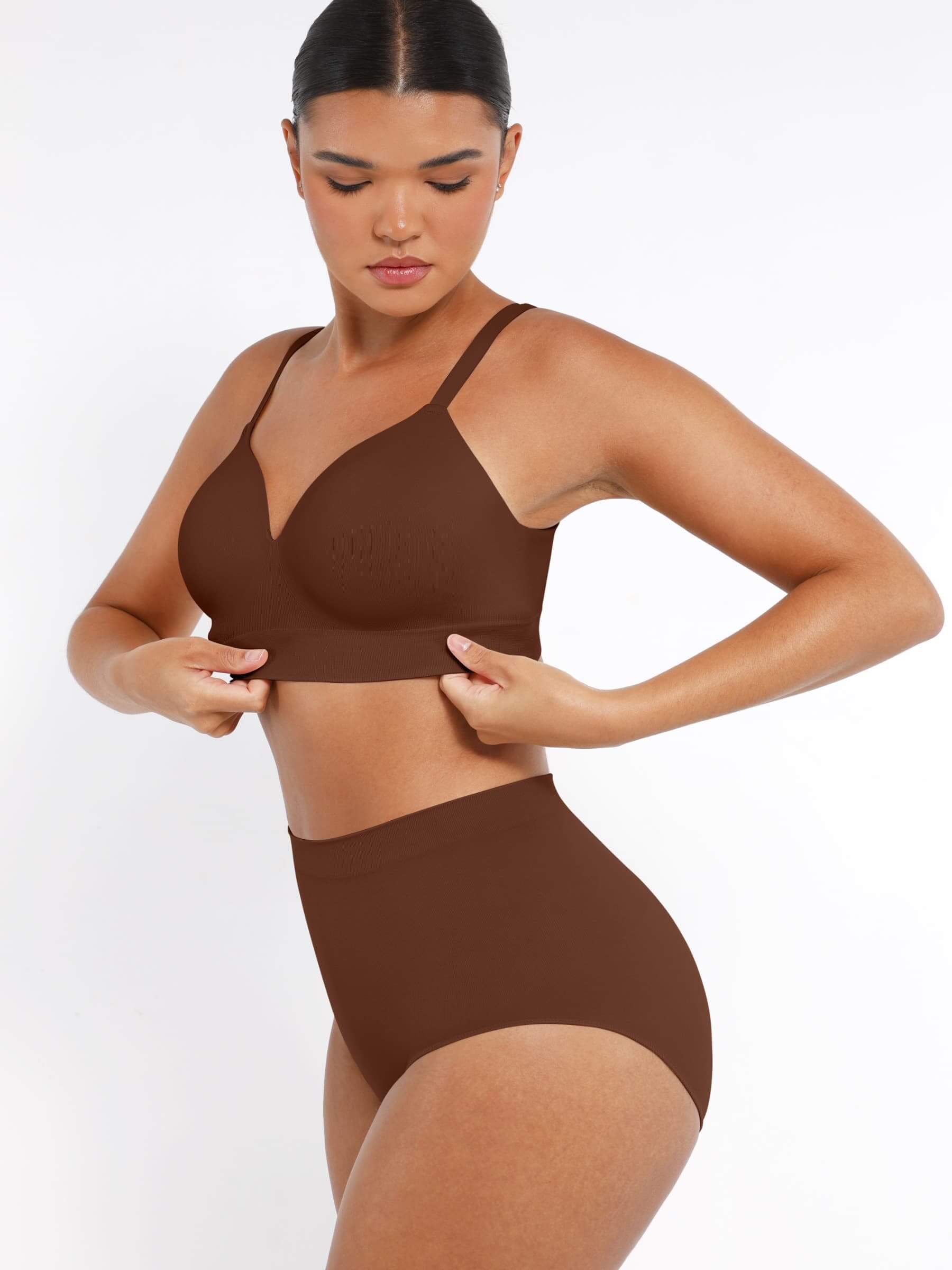 Wireless Bust Support Shapewear Bra