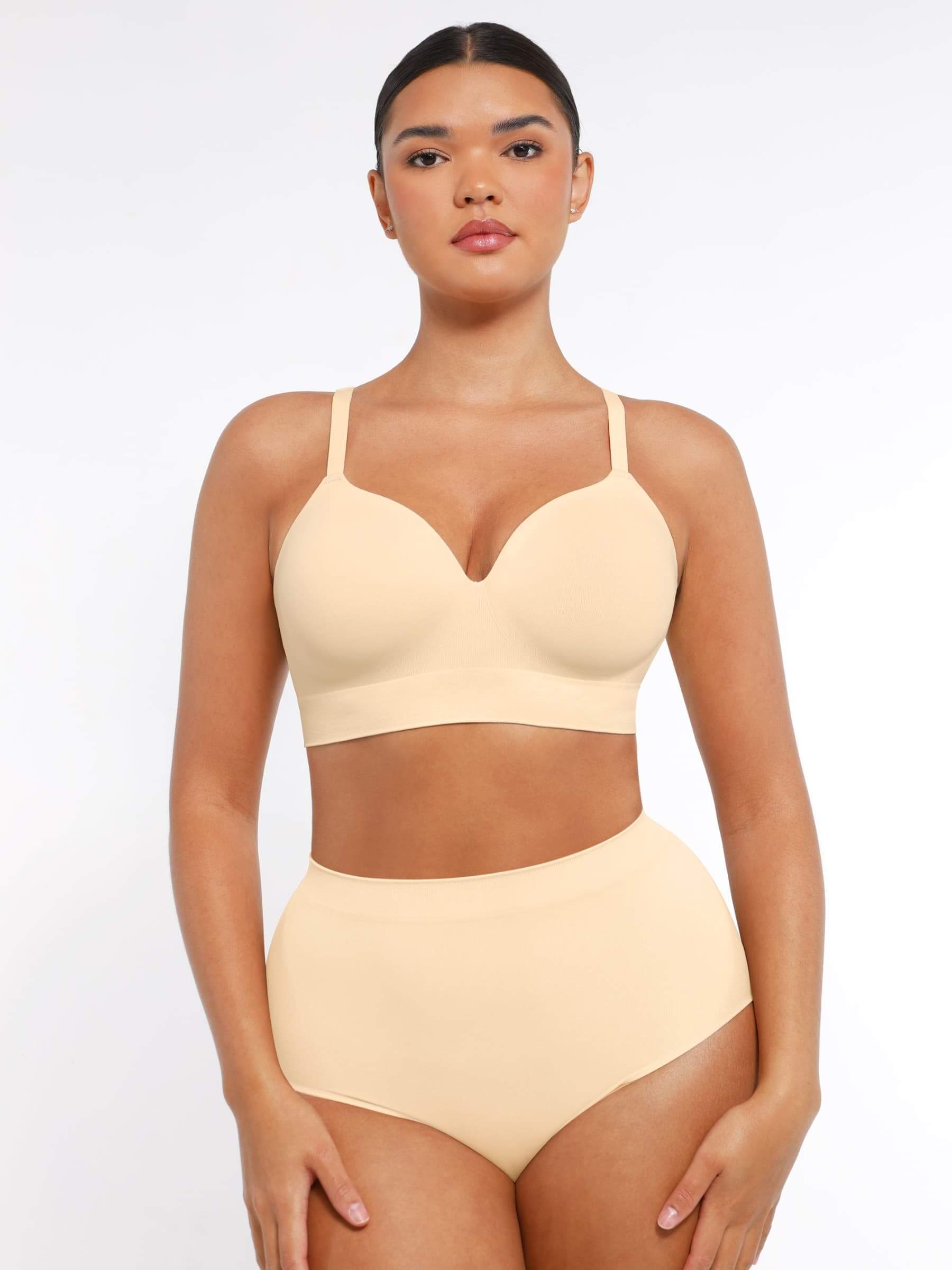 Wireless Bust Support Shapewear Bra