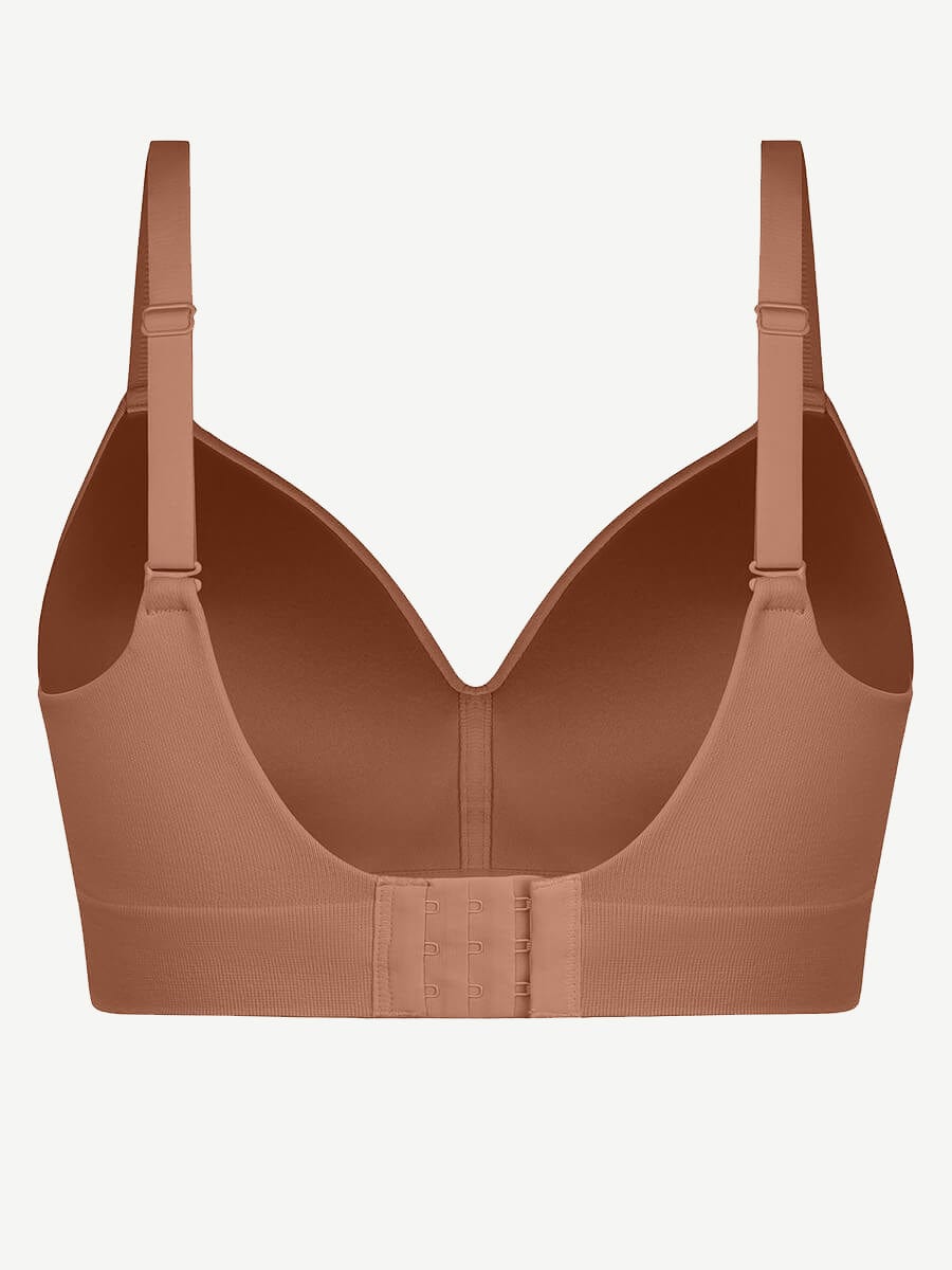 Seamless Wireless Bust Support Shapewear Bra