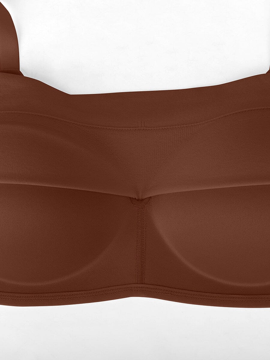 Seamless Wireless Bust Support Shapewear Bra