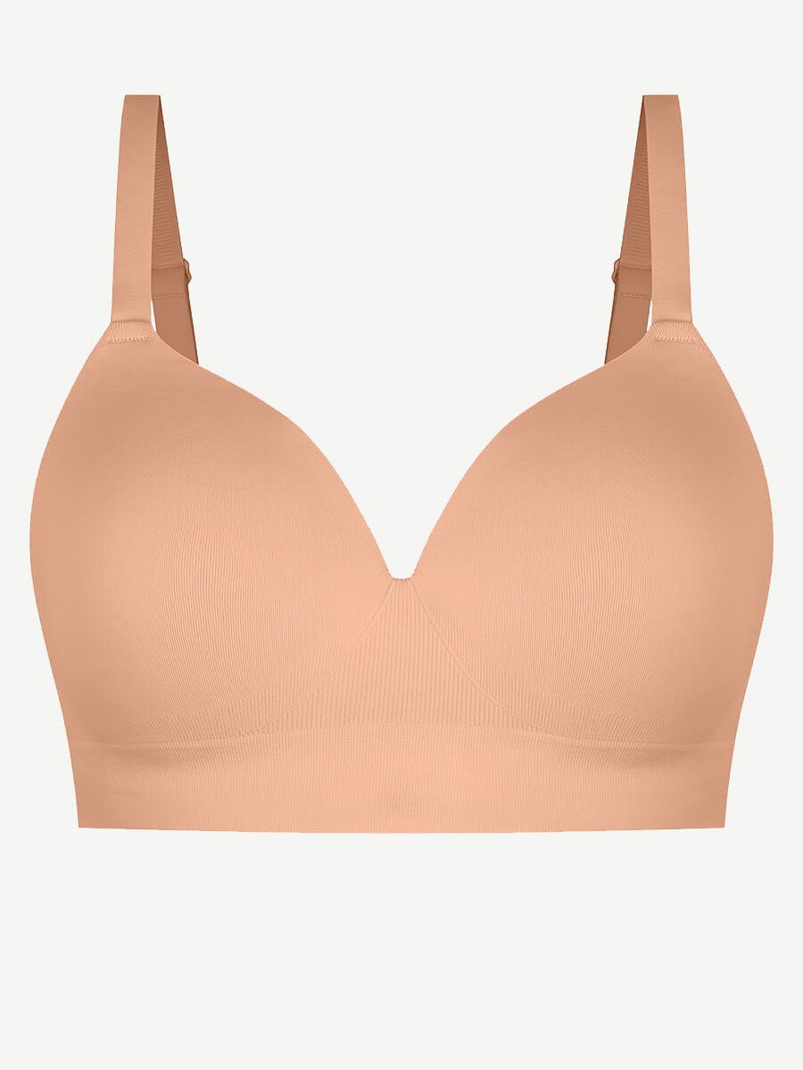 Seamless Wireless Bust Support Shapewear Bra