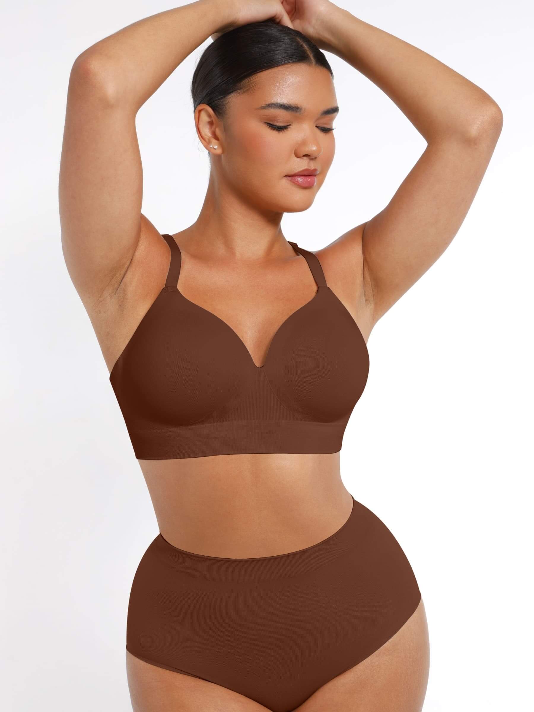 Wireless Bust Support Shapewear Bra