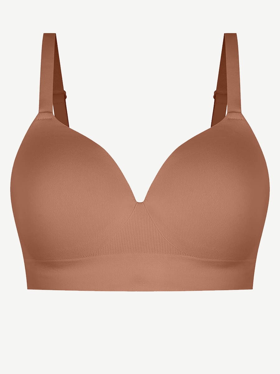 Seamless Wireless Bust Support Shapewear Bra