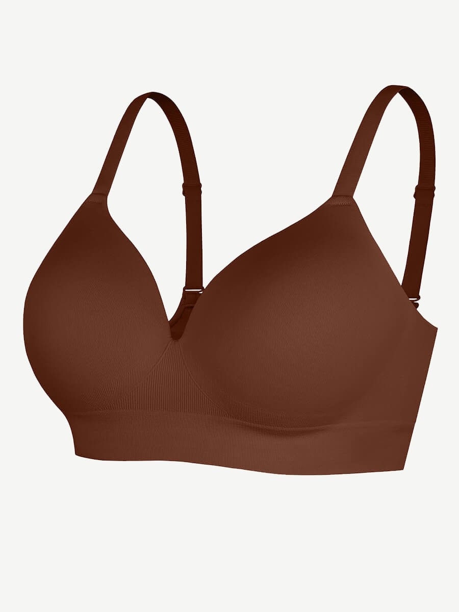 Seamless Wireless Bust Support Shapewear Bra