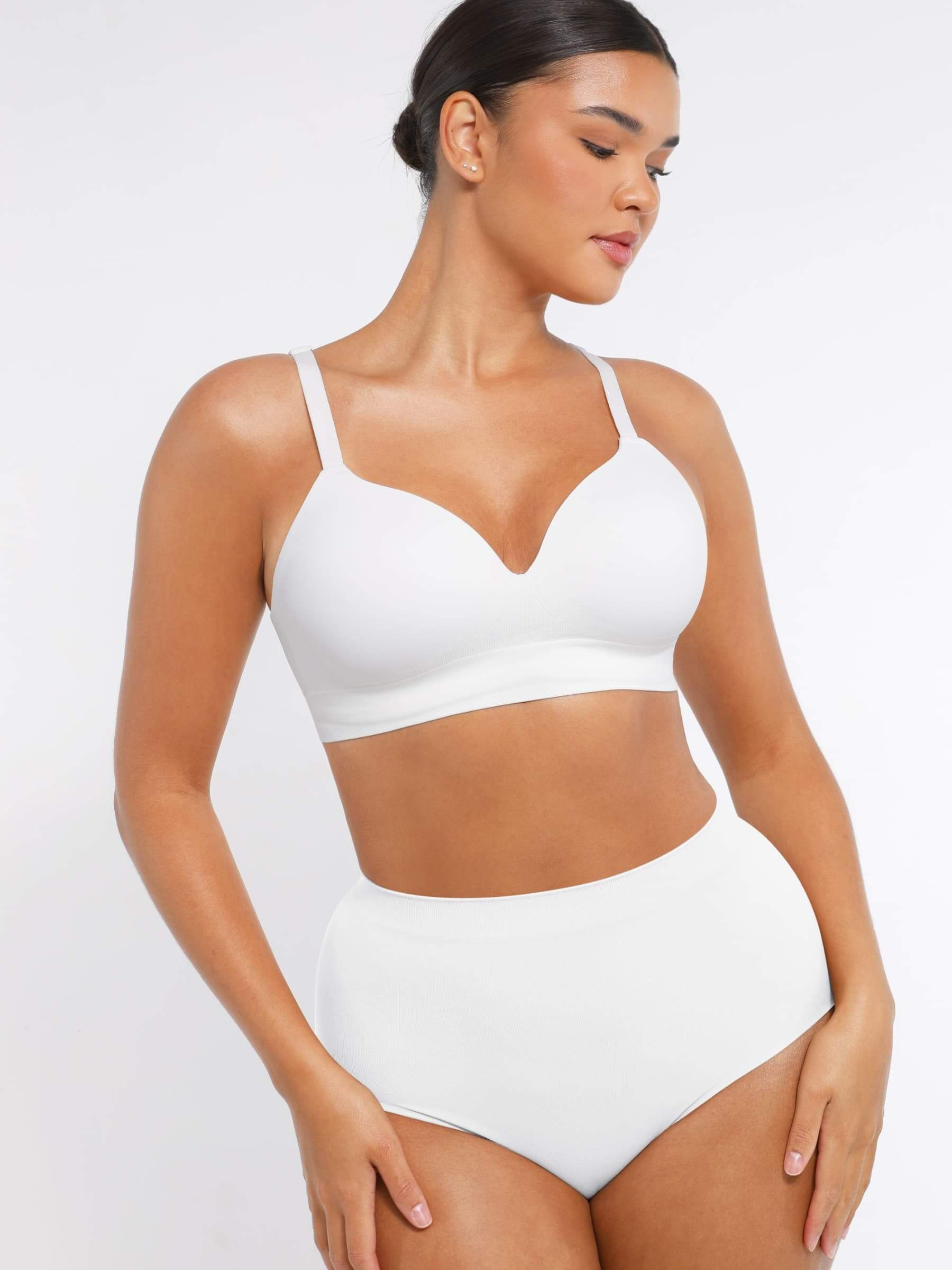 Wireless Bust Support Shapewear Bra