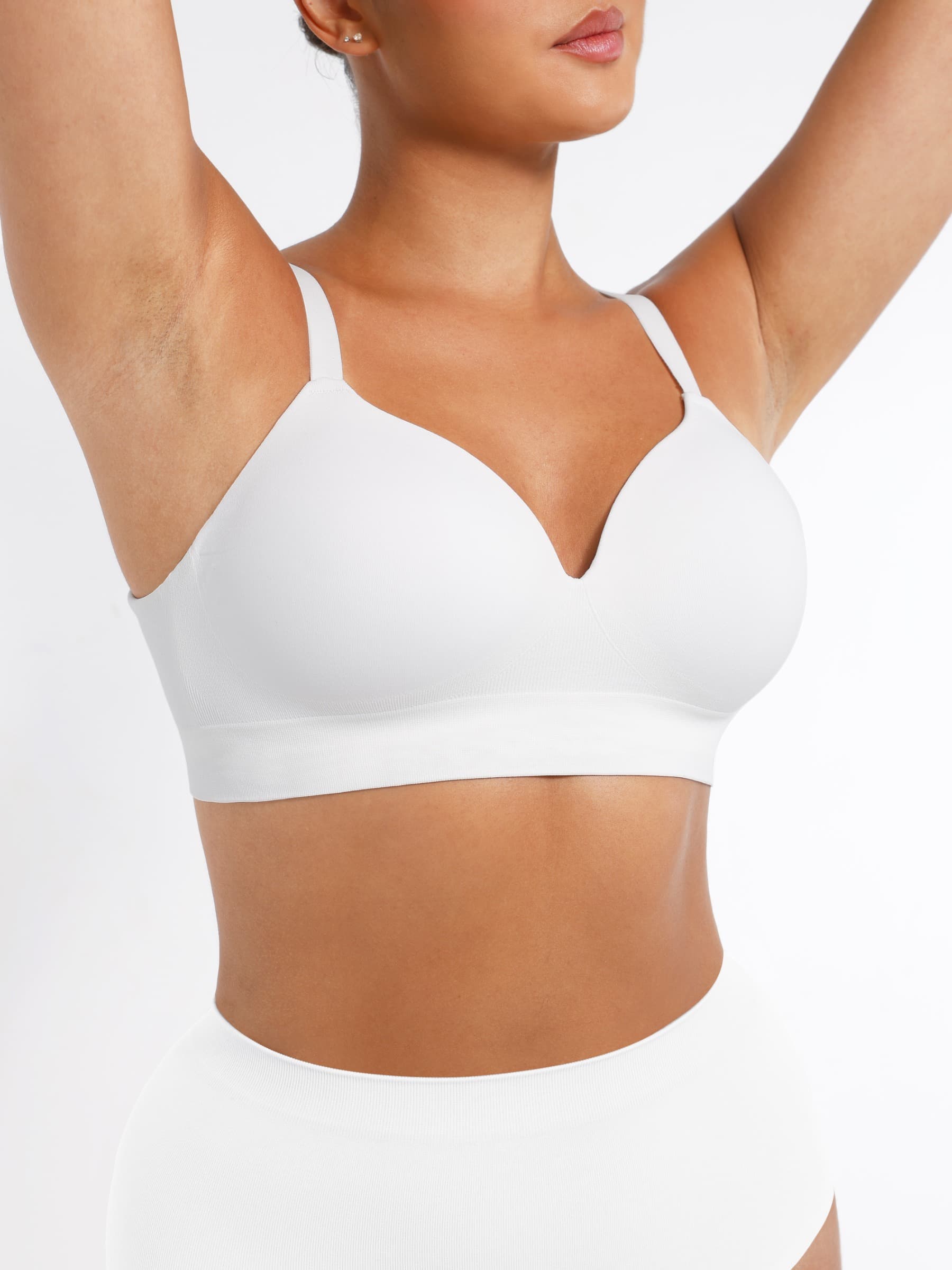 Wireless Bust Support Shapewear Bra