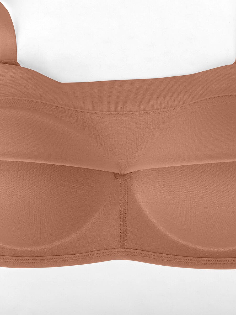 Seamless Wireless Bust Support Shapewear Bra