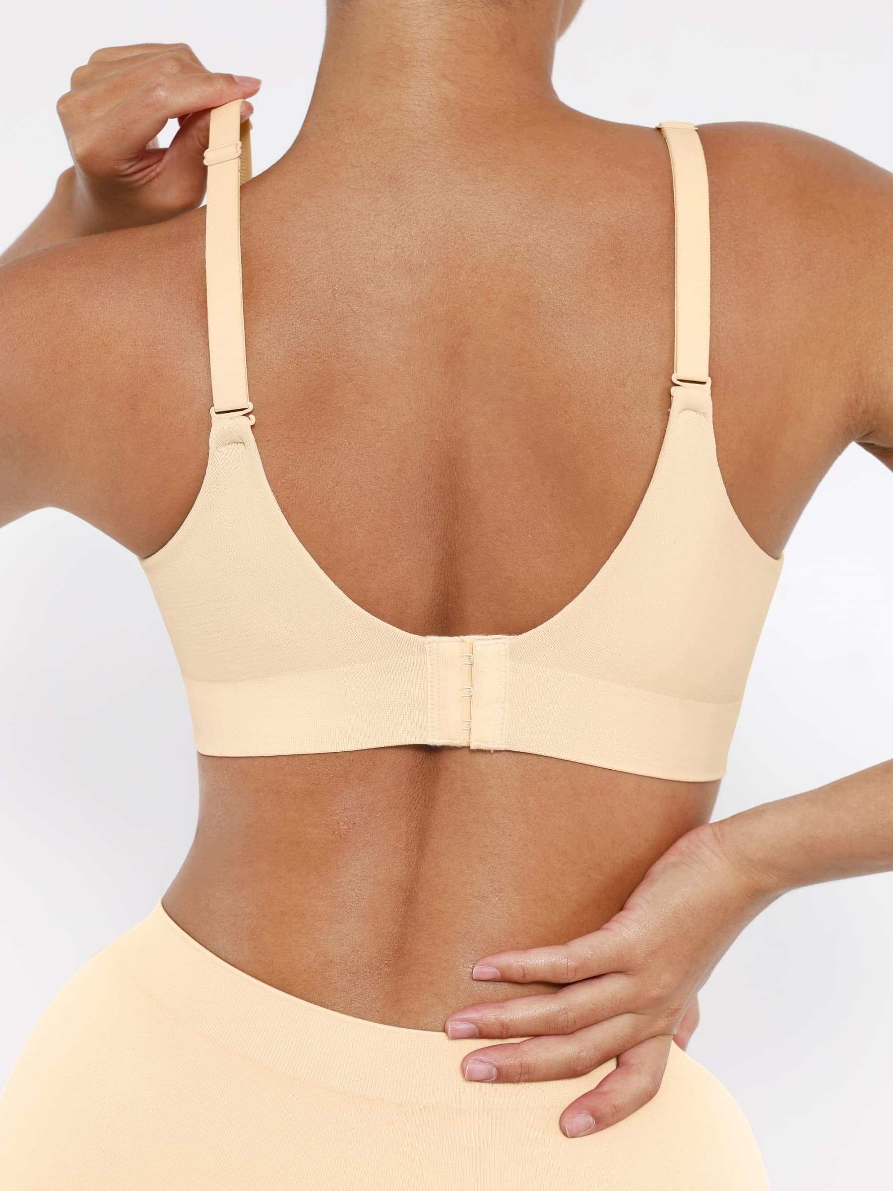 Wireless Bust Support Shapewear Bra