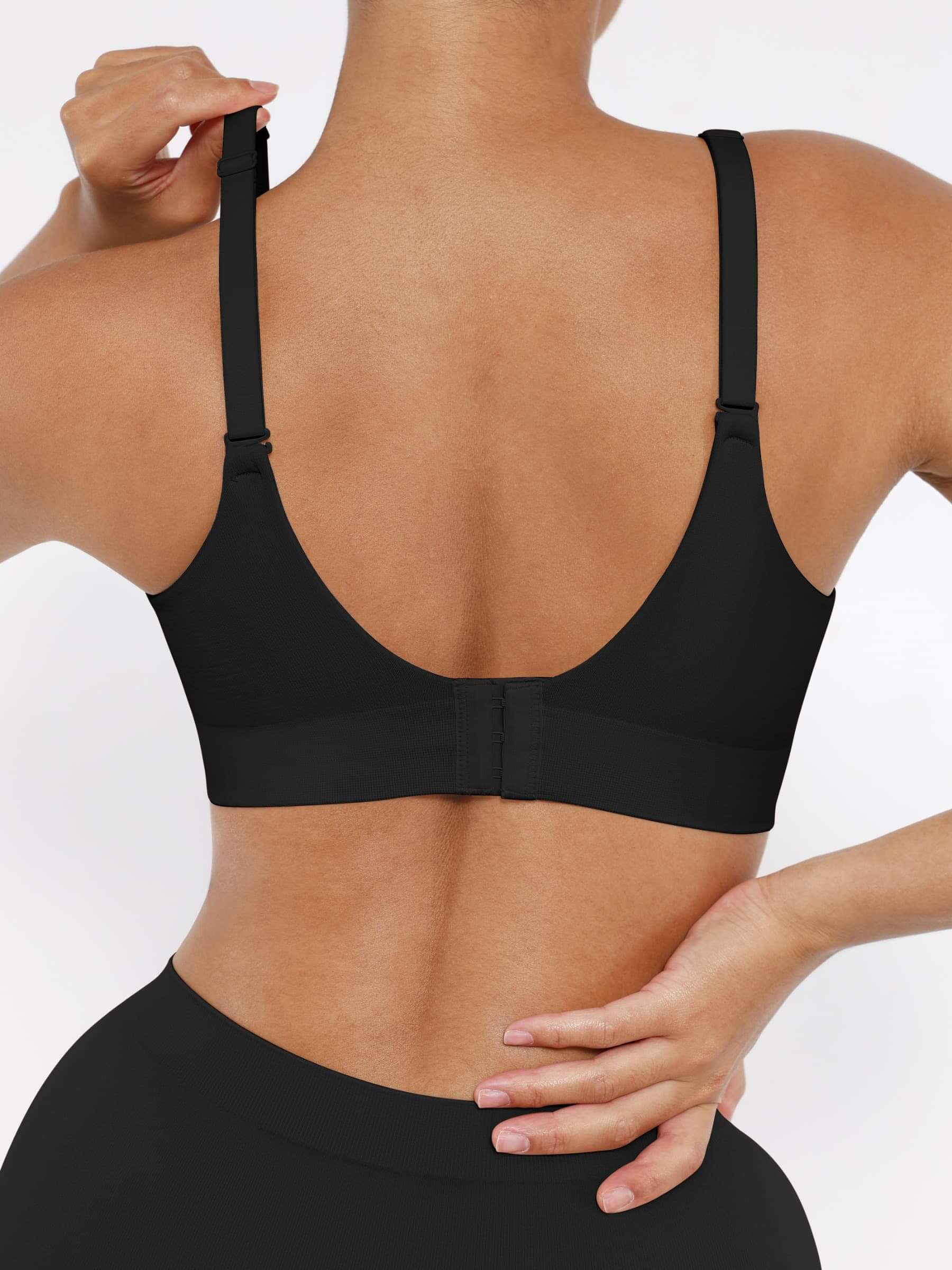 Wireless Bust Support Shapewear Bra