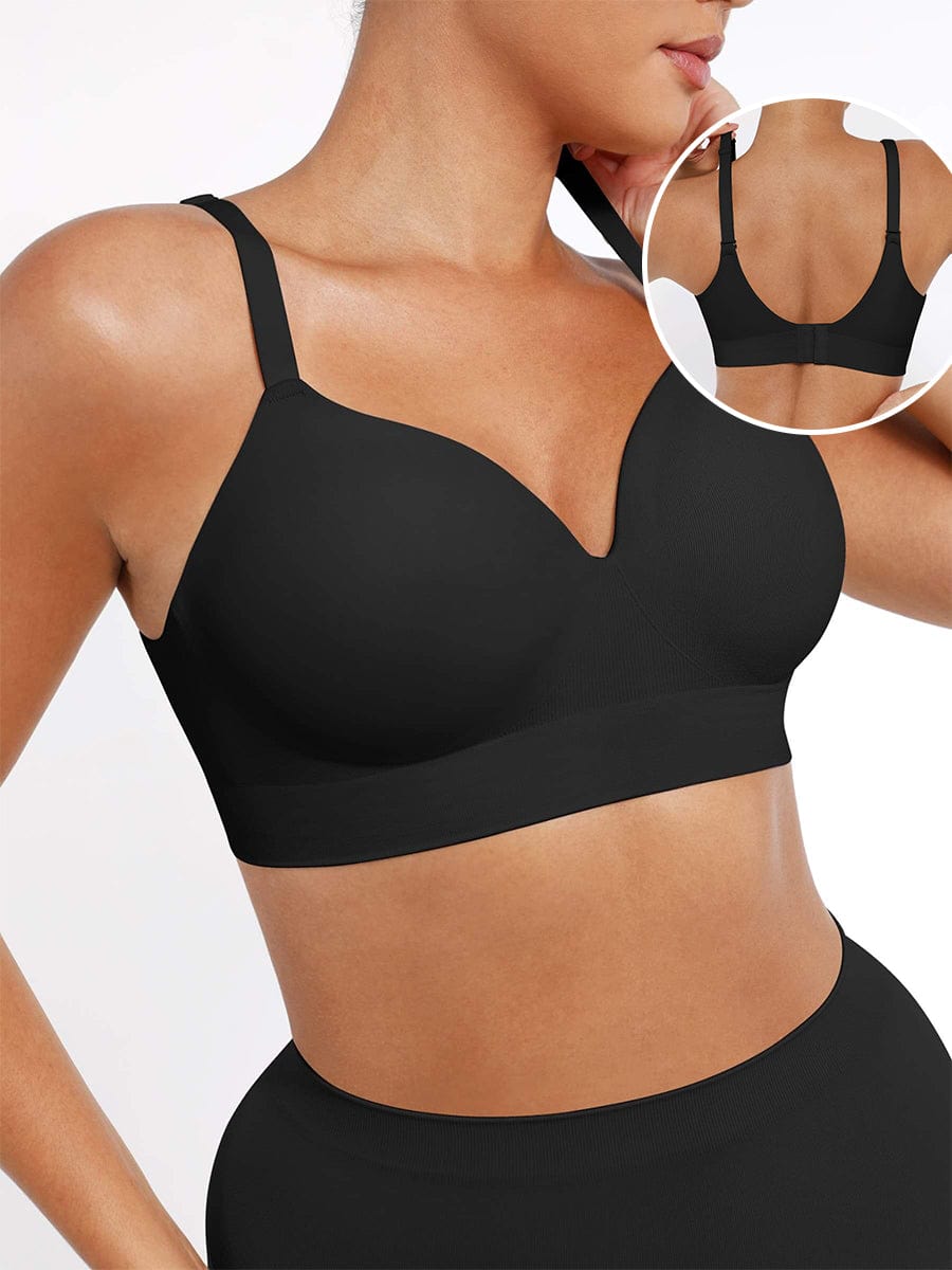 Seamless Wireless Bust Support Shapewear Bra