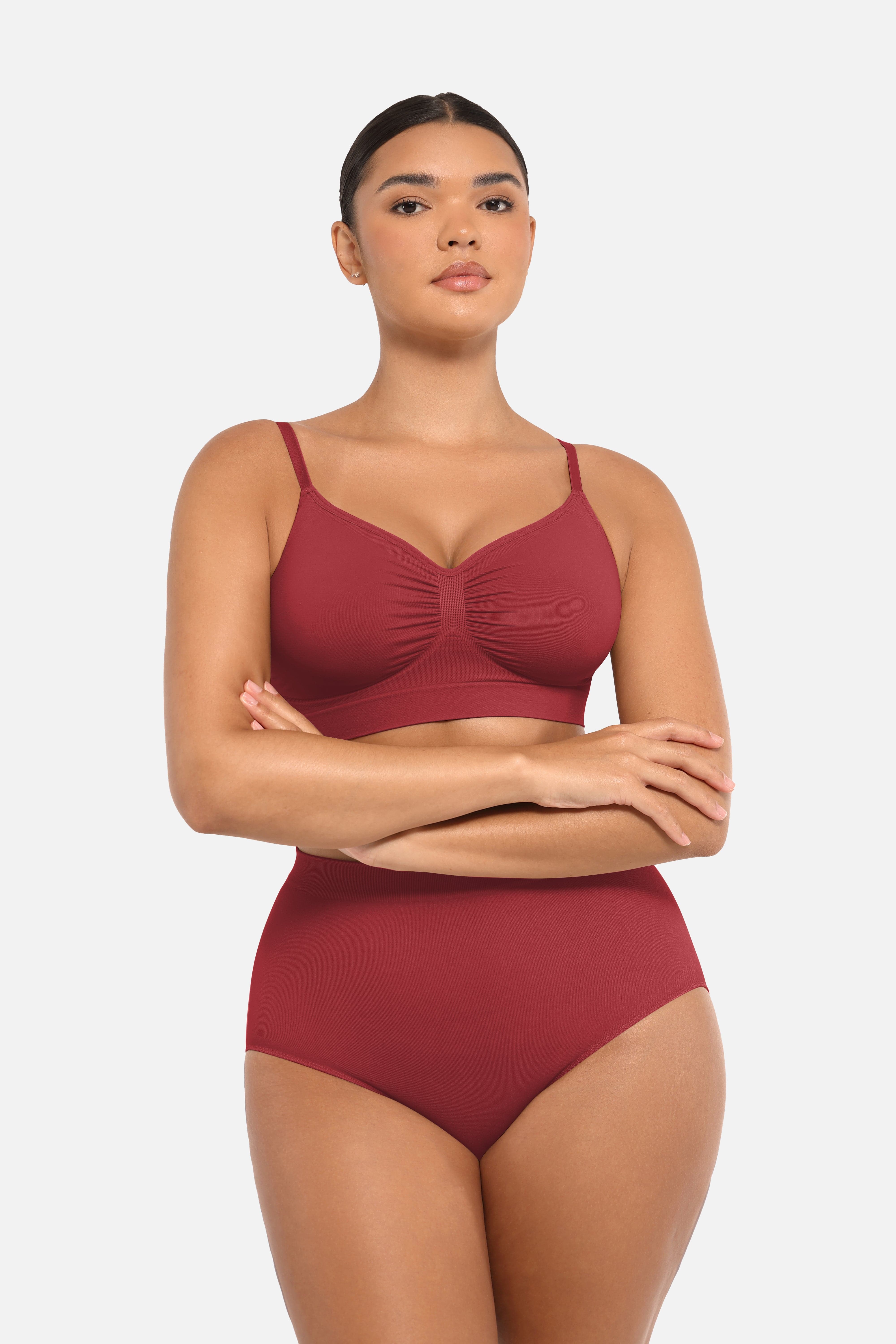 Seamless High-Waist Tummy and Waist Control Antibacterial Hip Brief