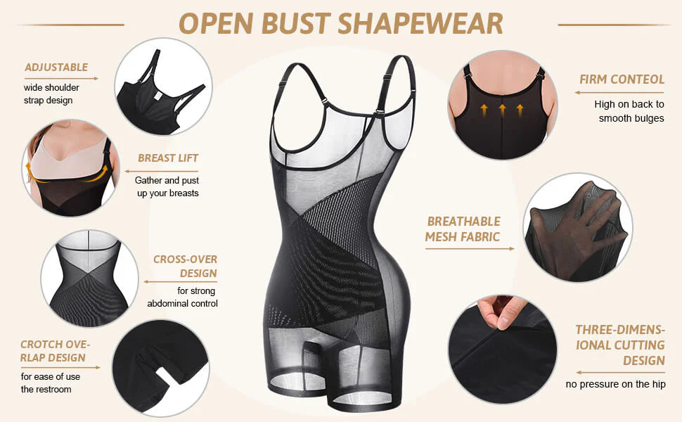 openbust U-shaped