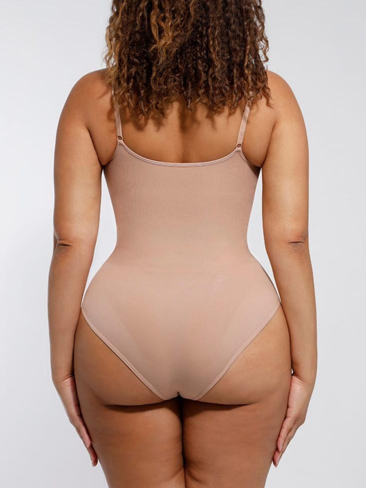 Seamless Shaping Bodysuit Shapewear Briefs with Tummy and Abdomen Control