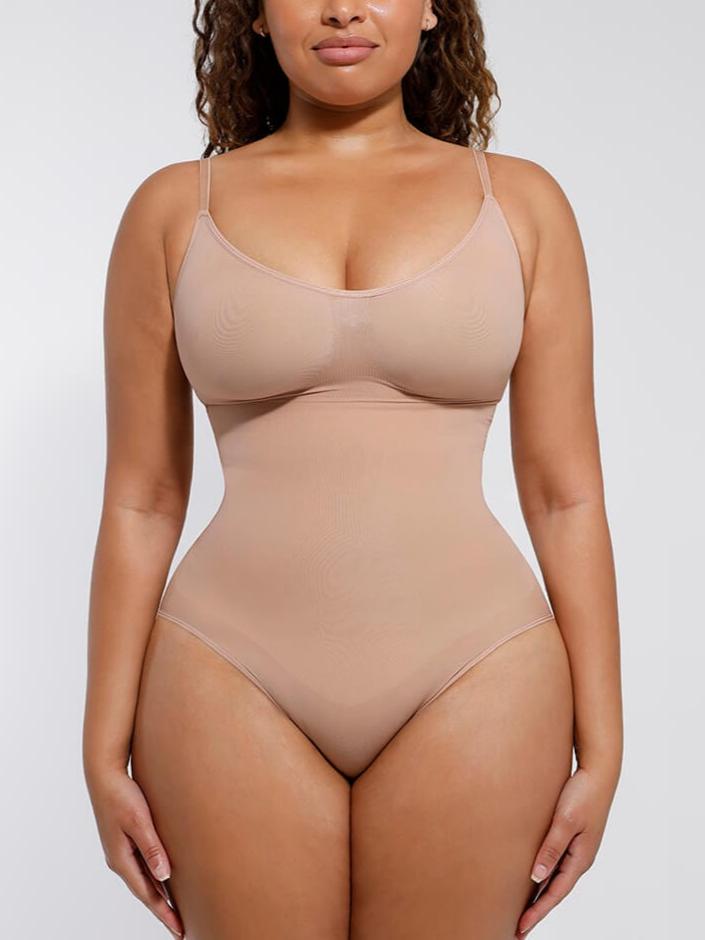 Seamless Shaping Bodysuit Shapewear Briefs with Tummy and Abdomen Control