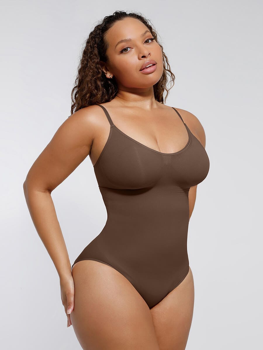 Seamless shapewear bodysuit