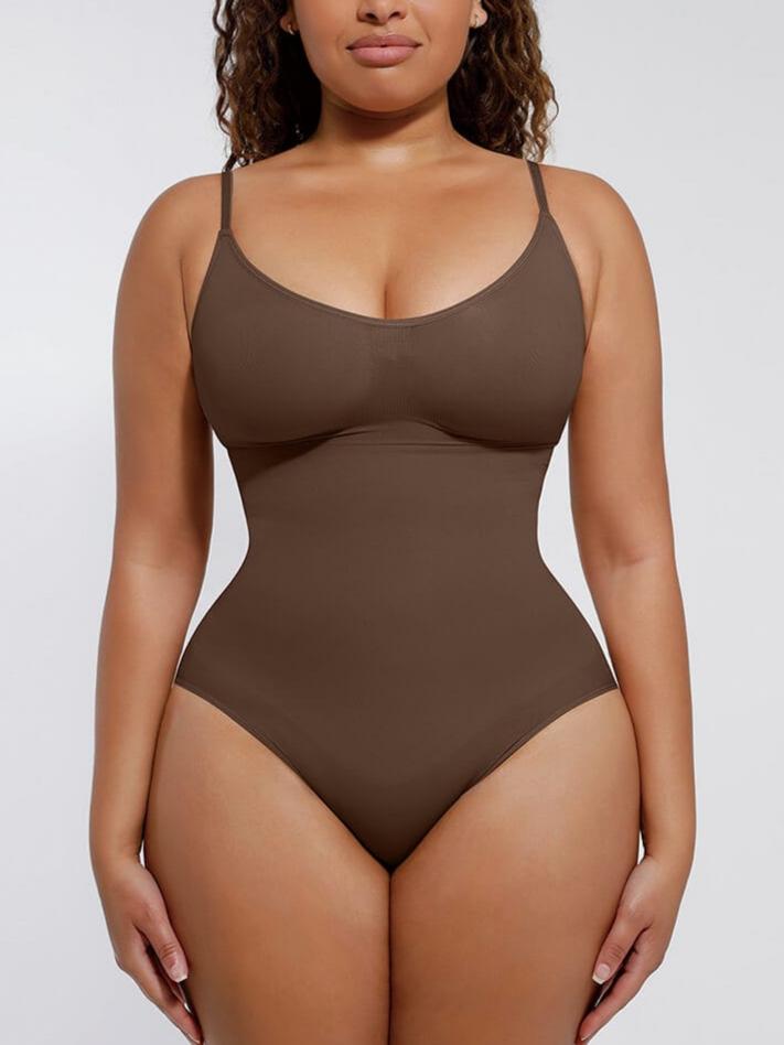 Seamless Shaping Bodysuit Shapewear Briefs with Tummy and Abdomen Control