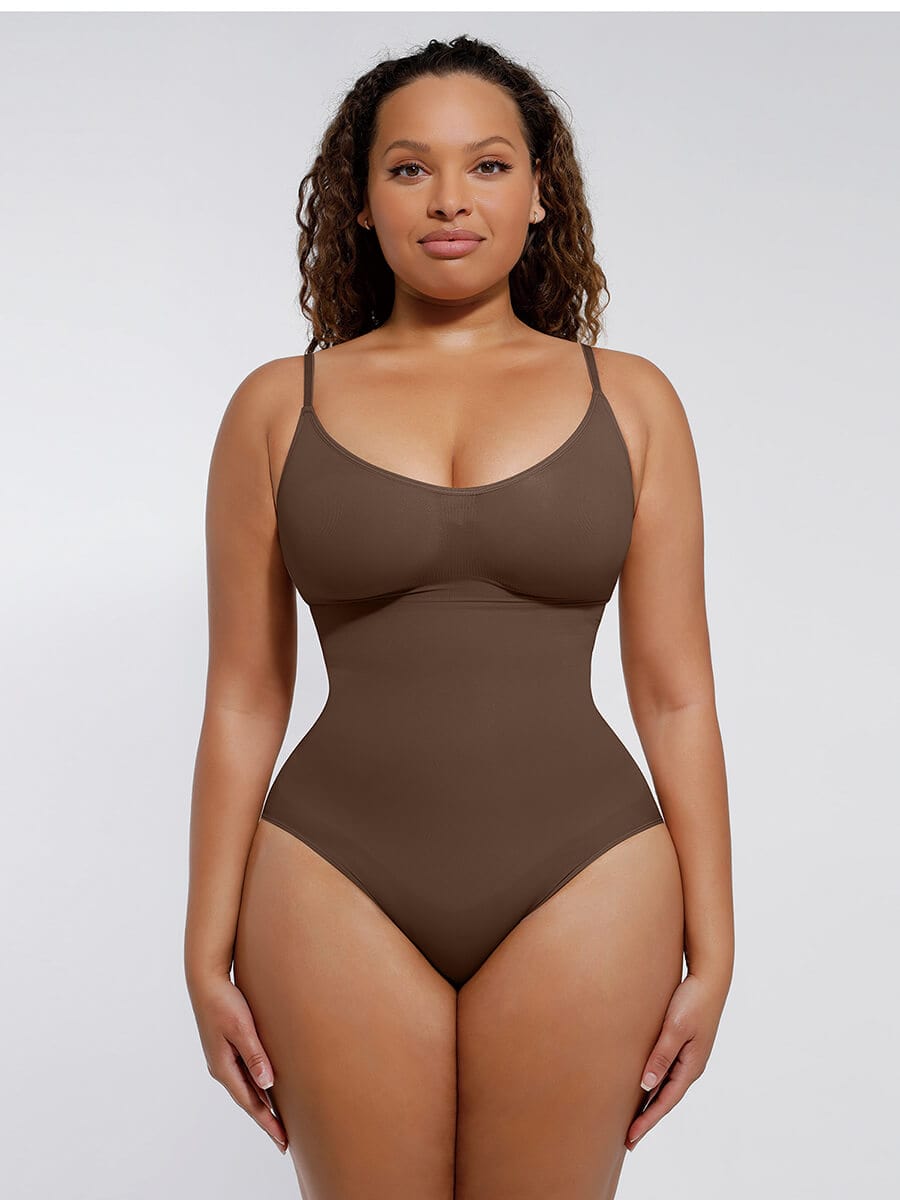 Seamless shapewear bodysuit