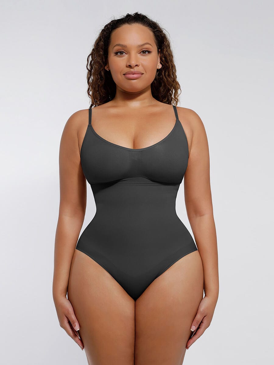 Seamless shapewear bodysuit