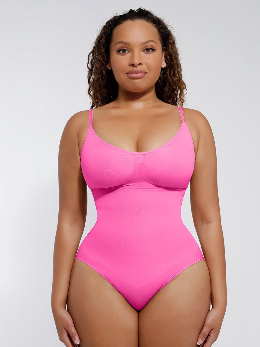 Seamless shapewear bodysuit