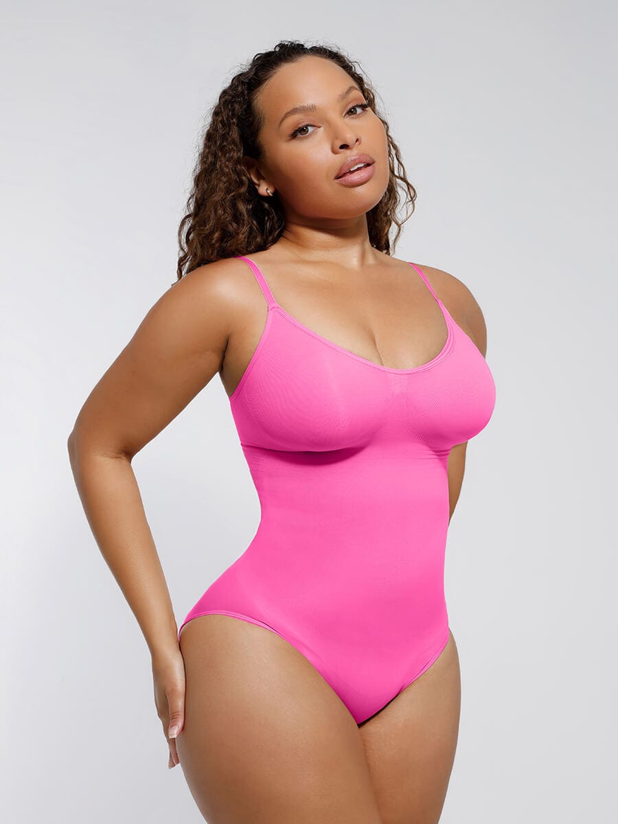 Seamless shapewear bodysuit