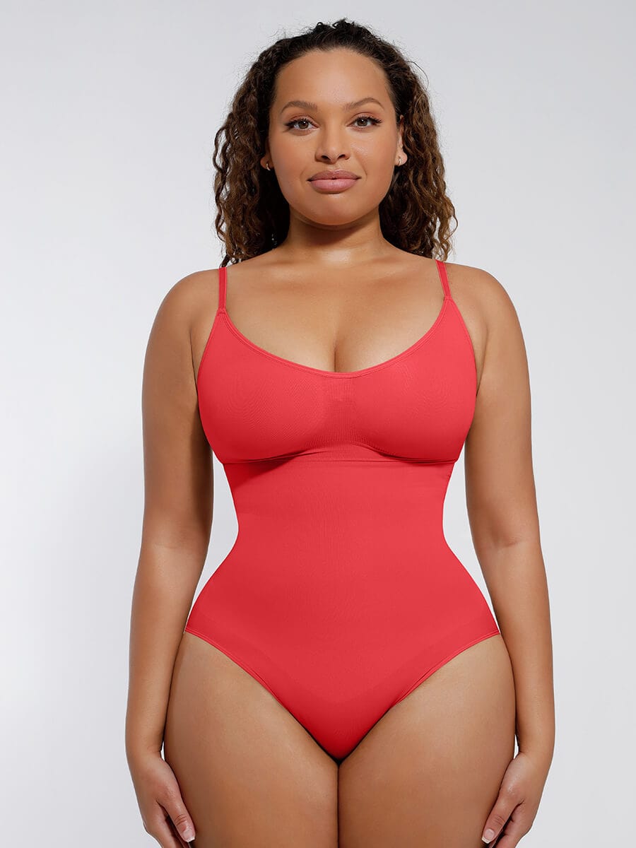 Seamless shapewear bodysuit