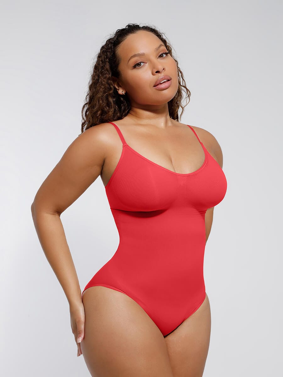 Seamless shapewear bodysuit