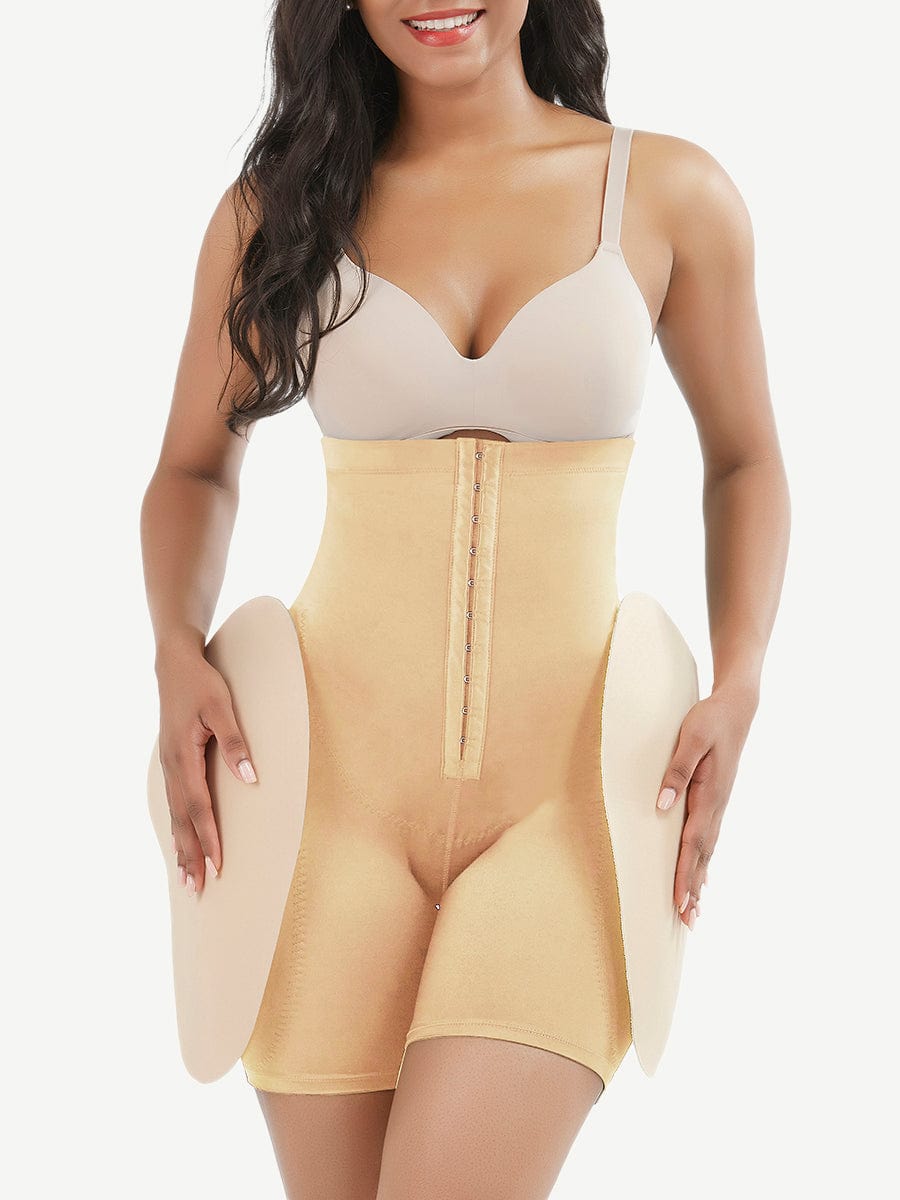 High-Waist Padded Shaper Panty with Tummy Control & Butt Enhancement