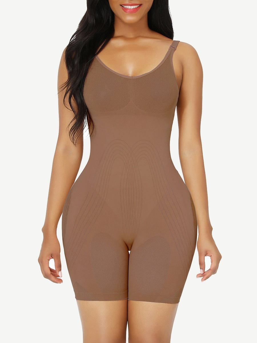 Full Body Shapewear Mesh Waist