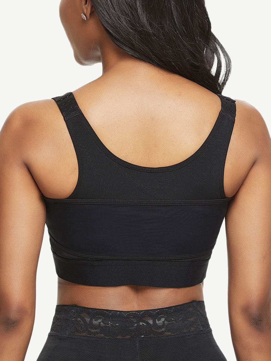 Plus-Size Post-Surgical Posture Corrector Bra – Adjustable & Slimming Support